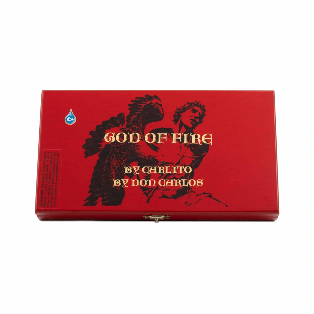 God of Fire by Carlito and by Don Carlos Assortment 5s 火神 唐卡洛斯及卡利托 样盒 5支/盒