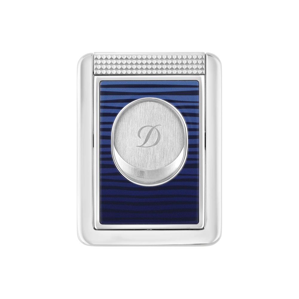 S.T.DUPONT 都彭 海底两万里联名款 可翻转 雪茄支架 钻石菱角 蓝银 雪茄剪 003441