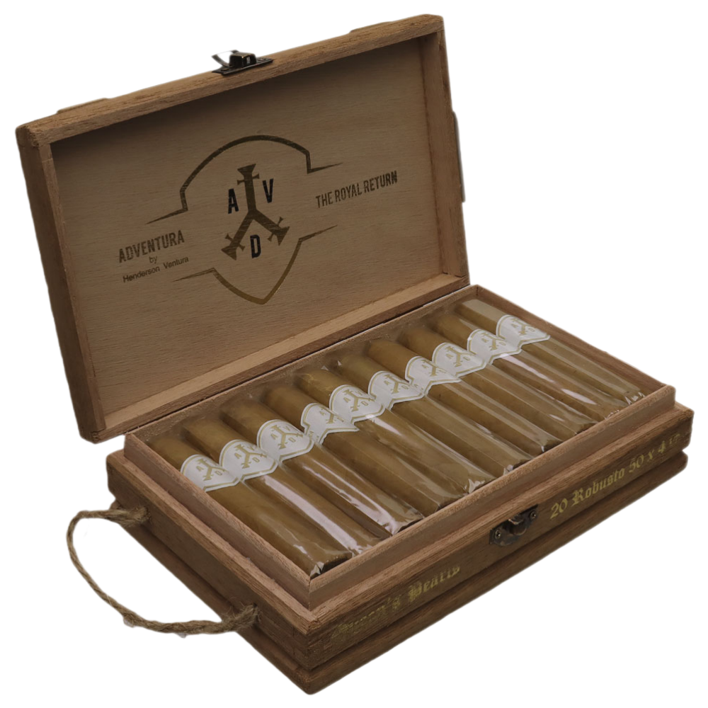 ADVentura The Royal Return Queens Pearls Robusto 20s ADV探险家 皇家归来 女王珍珠系列 罗布图 20支/盒