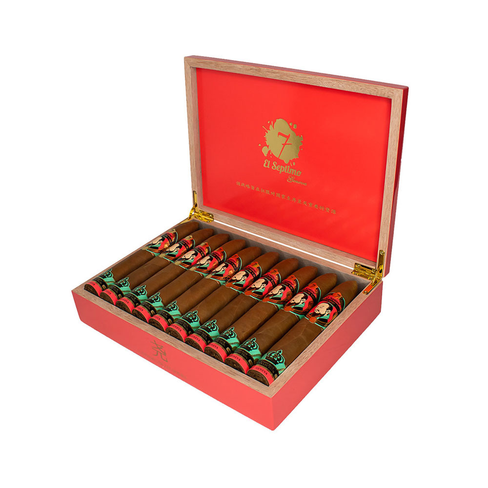 EL SEPTIMO Emperor Cigar Collection Yao Connecticut 20s 七喜 帝王雪茄系列 尧帝 康涅狄格 20支/盒
