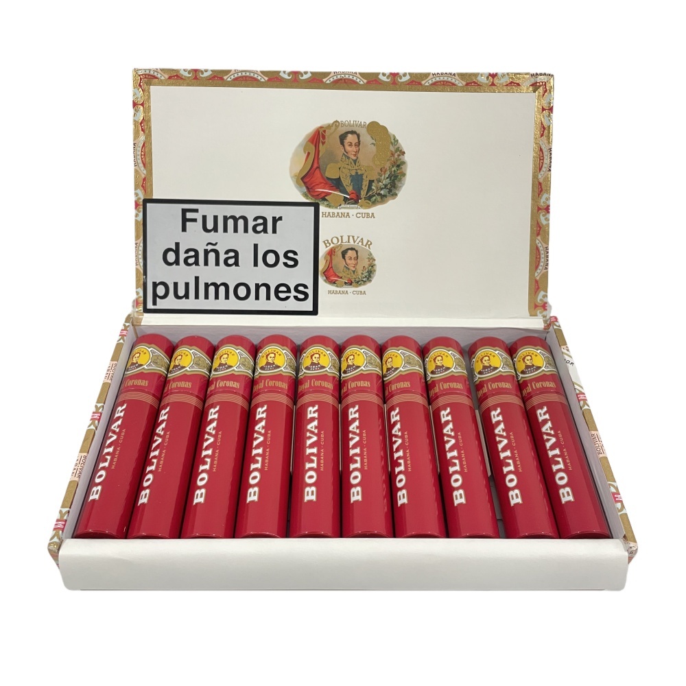 BOLIVAR ROYAL CORONAS TUBOS 10s 玻利瓦尔 皇家高朗拿 铝管 10支/盒
