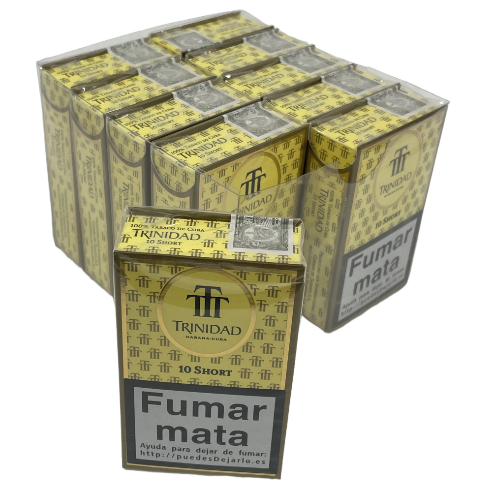 TRINIDAD SHORT 100s 特立尼达 短号 纸盒 100支装