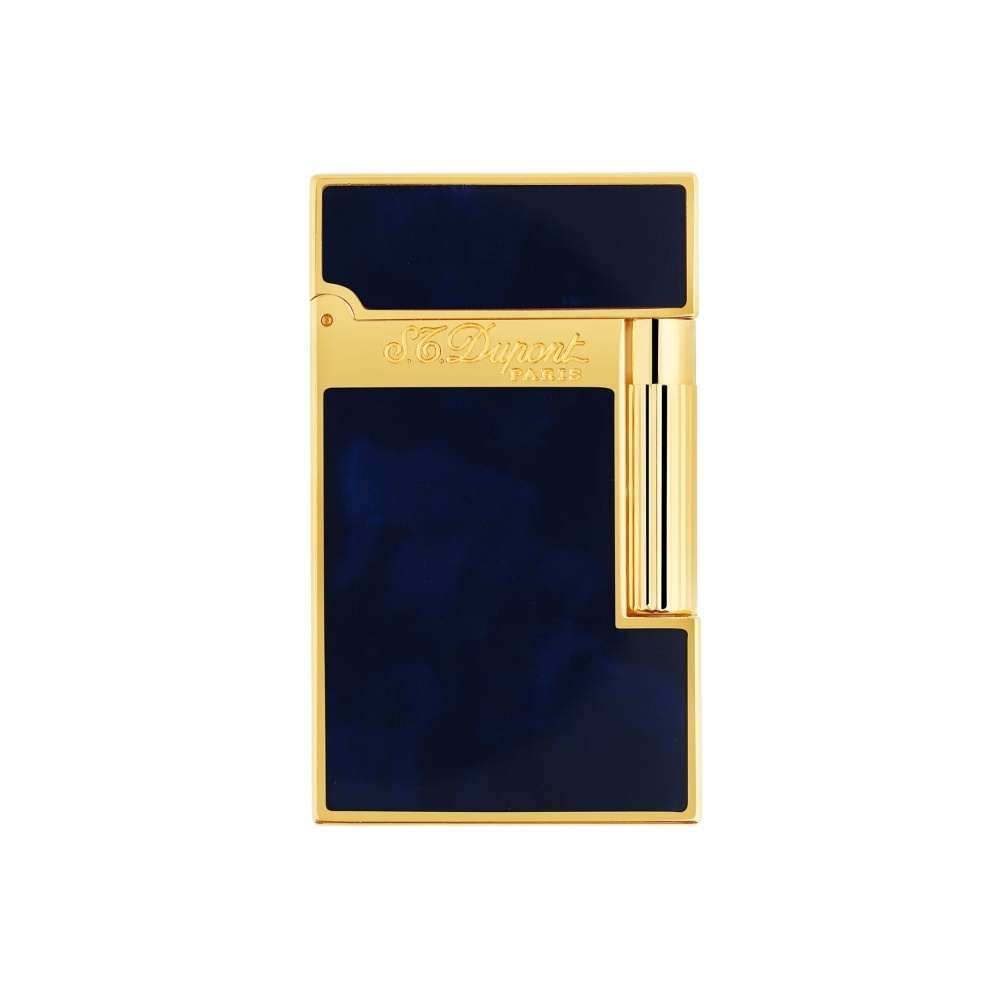 S.T.DUPONT 都彭 经典 Ligne2 朗声系列 深蓝金 打火机 016134