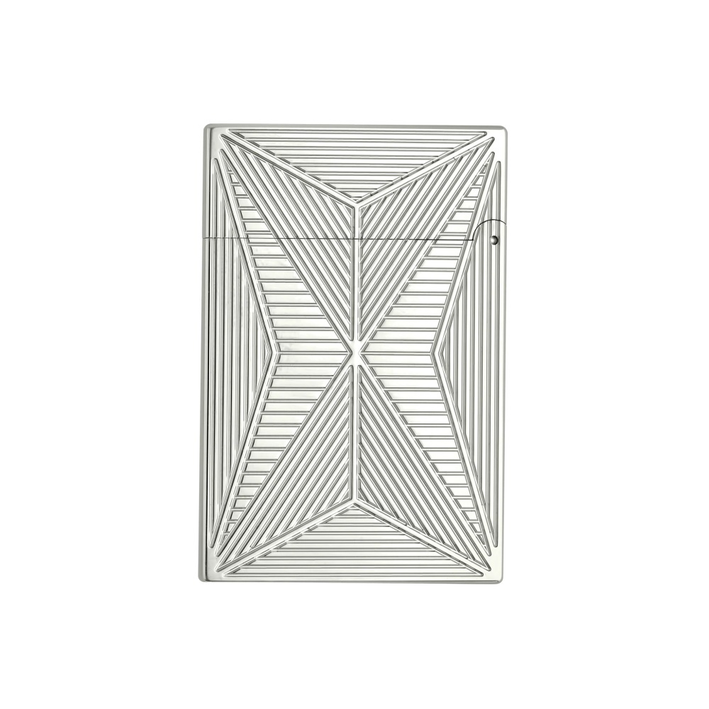 S.T.DUPONT 都彭 LIGNE2 朗声系列 淬火 FIRE X 银色 打火机（C18610）