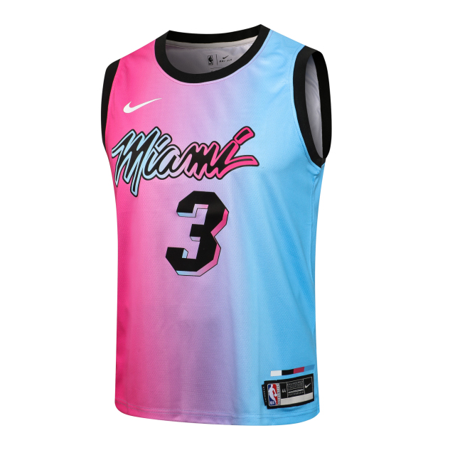 NBA Round Neck Hot Pink No. 3 (Hot Pressed)