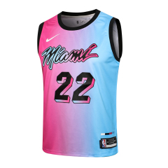 NBA Round Neck Hot Pink No. 22 (Hot Pressed)