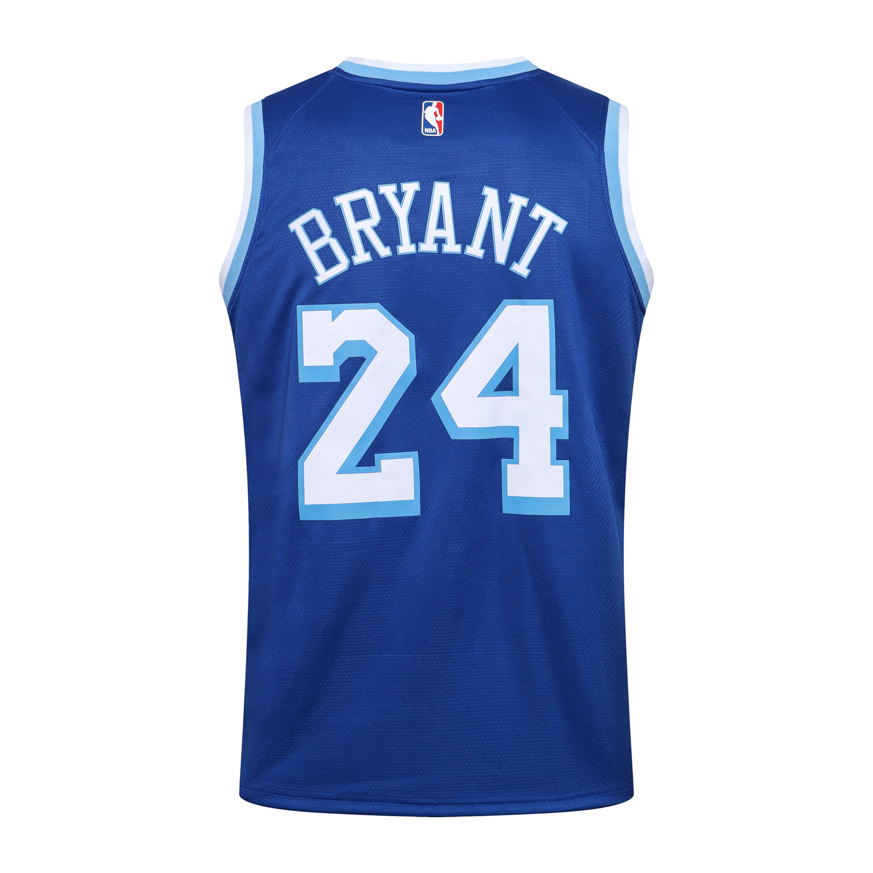 NBA Lakers Round Neck Cailan No. 24 (Hot Pressed)