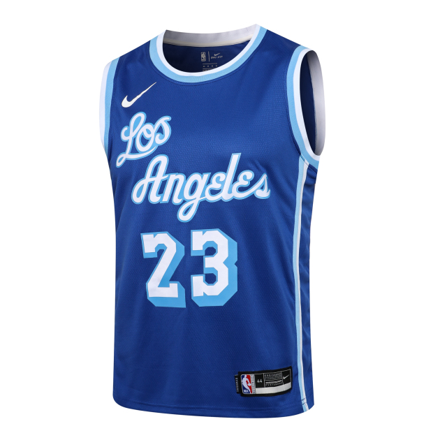 NBA Lakers round neck Cailan No. 23 (Hot Pressed)
