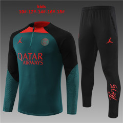Children 2223 Jordan Paris Dark Green PSG