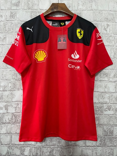 F1 2023 Ferrar Round Neck s-5xl
