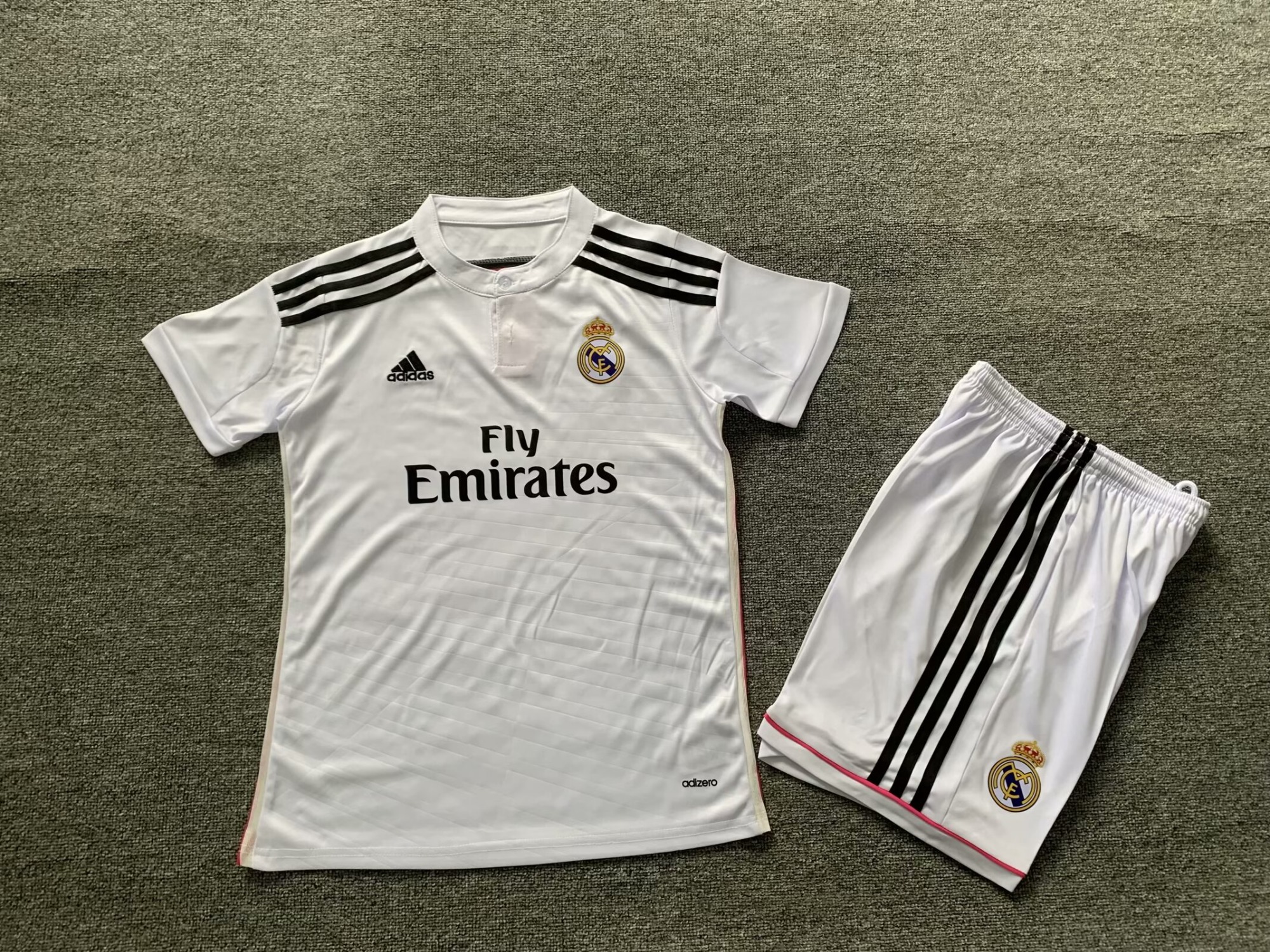 14-15 Real Madrid Home Retro kids