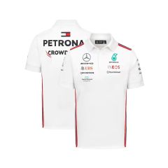 2023F1 Mercedes T White S-5XL