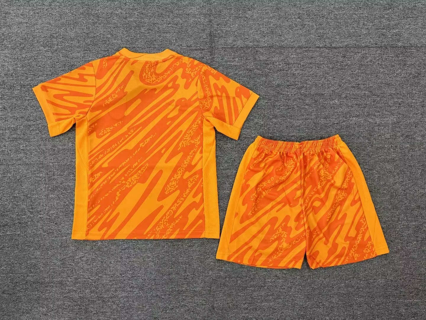 24-25 England Orange Goalkeeper KIDS+Adult Set