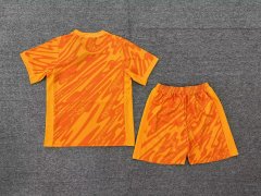 24-25 England Orange Goalkeeper KIDS+Adult Set