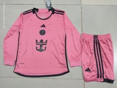 24-25 Miami Home Long Sleeve Kids