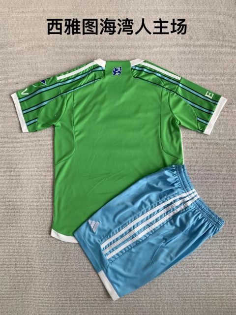24-25 Seattle Baymen Home Kids+Adult Set