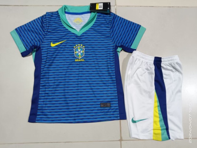 24-25 Brazil, away kids