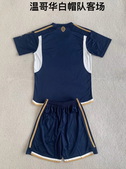 24-25 Vancouver Whitecaps away kids+adult set