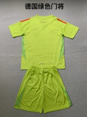 24-25 German Yellow Goalkeeper Kids+Adult Set