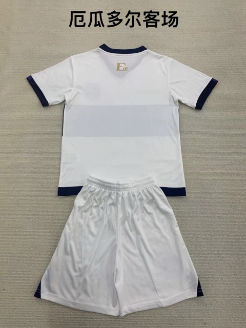 24-25 Ecuadorian away kids+adult set