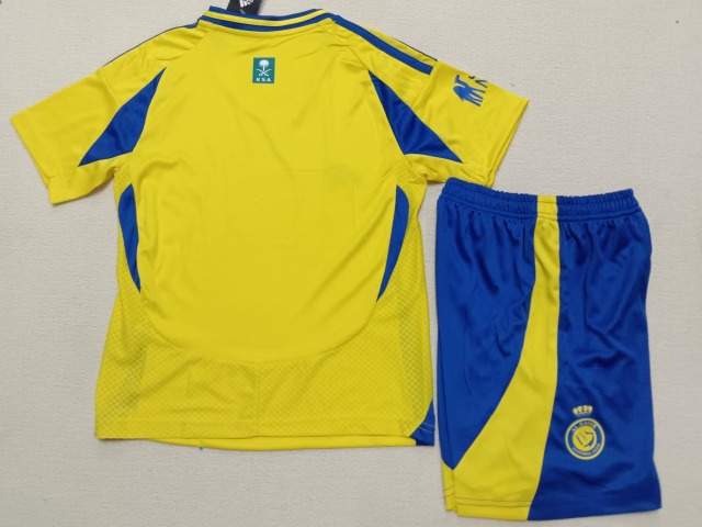 24-25 Al-Nassr FC home kits+adult suit