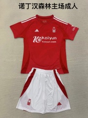 24-25 Nottingham Forest Home Kids+Adult Set