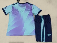 24-25 Arsenal 2 away kids+adult set