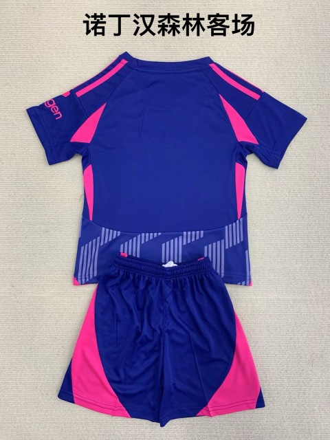 24-25 Nottingham Forest away kids+adult set