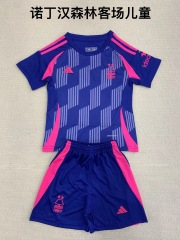 24-25 Nottingham Forest away kids+adult set