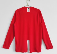 2007-2008 Manchester United home long sleeved team
