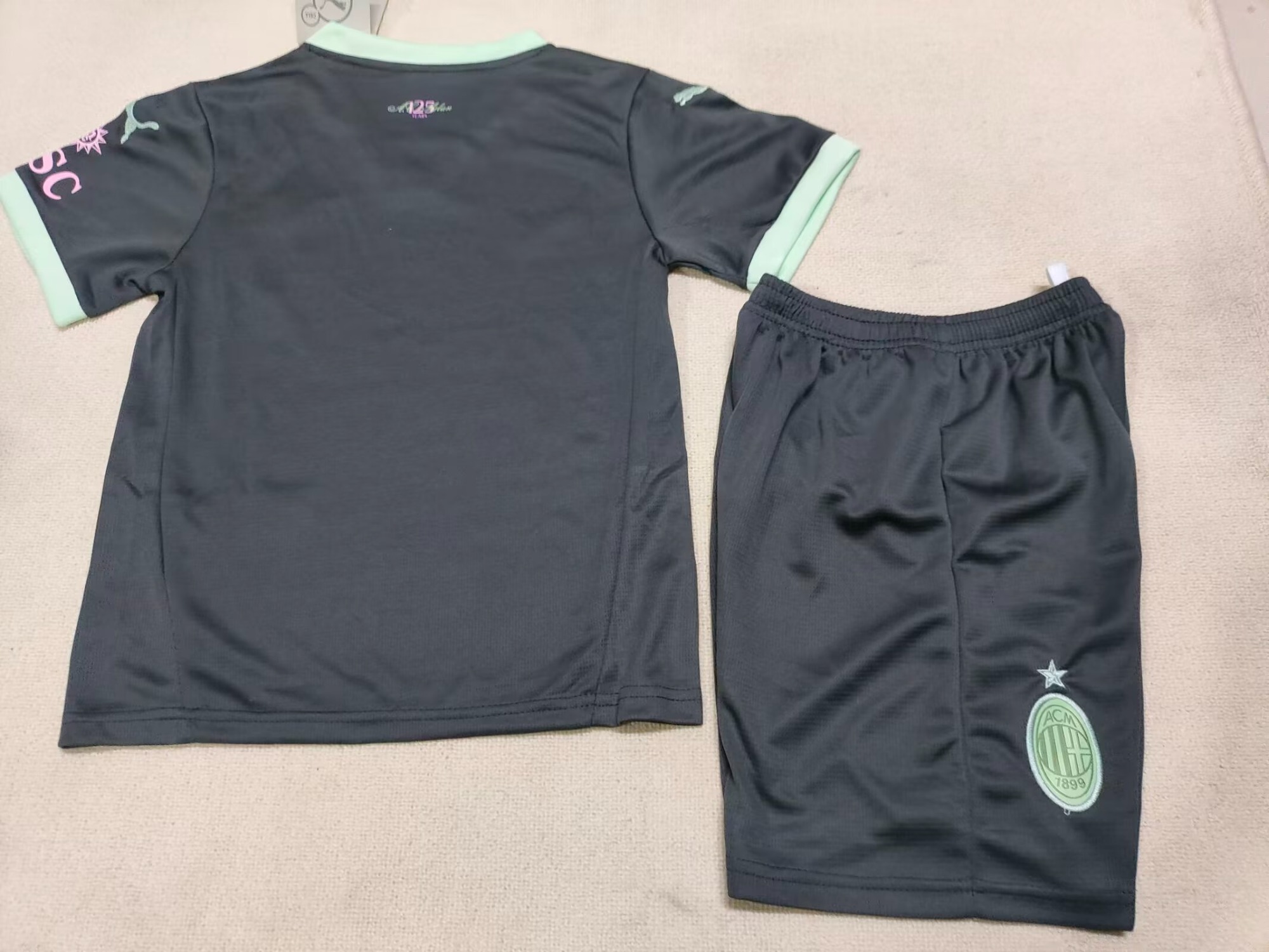 24-25 AC Milan 2 away kids+adult set