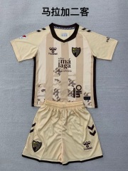 24-25 Malaga 2 away kids+adult set