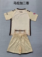 24-25 Malaga 2 away kids+adult set