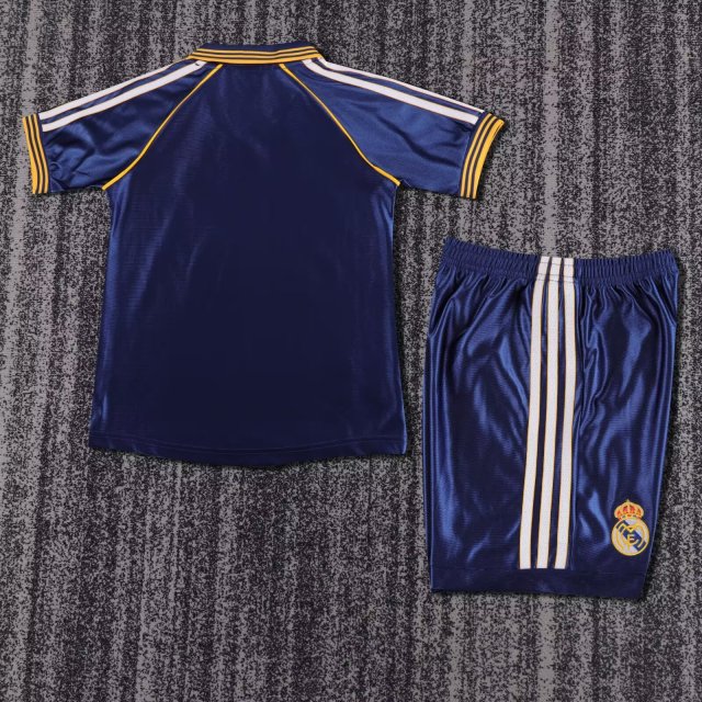 Retro 98-00 Real Madrid 2 away kids