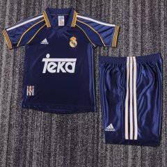 Retro 98-00 Real Madrid 2 away kids