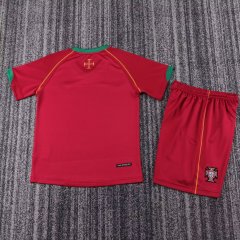 Retro 2006 Portugal Home Kids