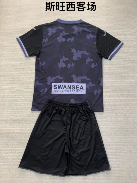 24-25 Swansea away kids+adult set