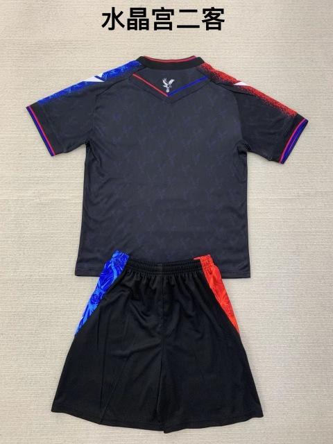 24-25 Crystal Palace 2 away kids+adult set