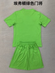 24-25 Everton Green Goalkeeper Kids+Adult Set