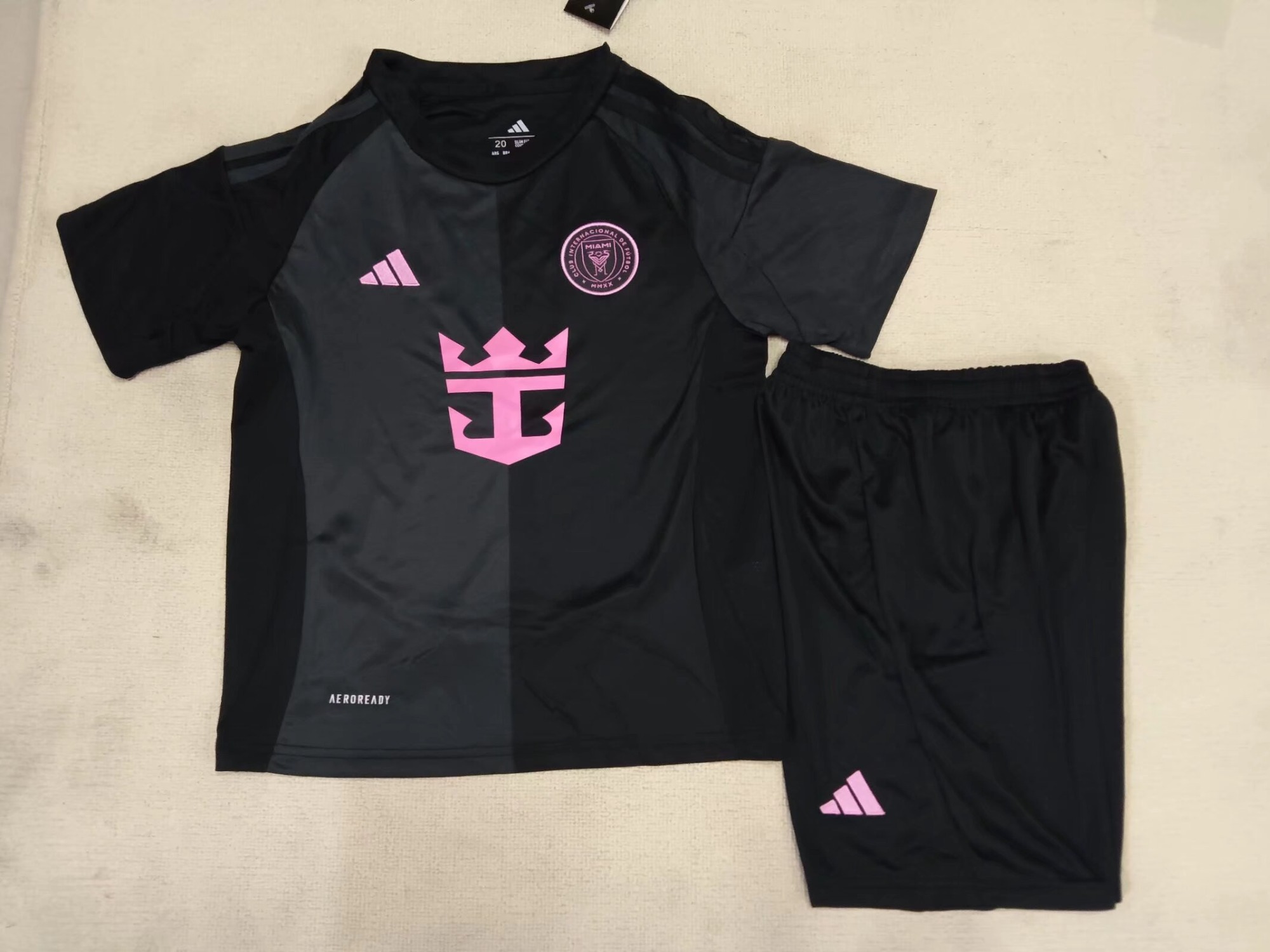 25-26 Miami away kids+adult set