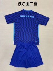 24-25 Porto 2 away kids+adult set