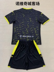 24-25 Norwich City away kids+adult set