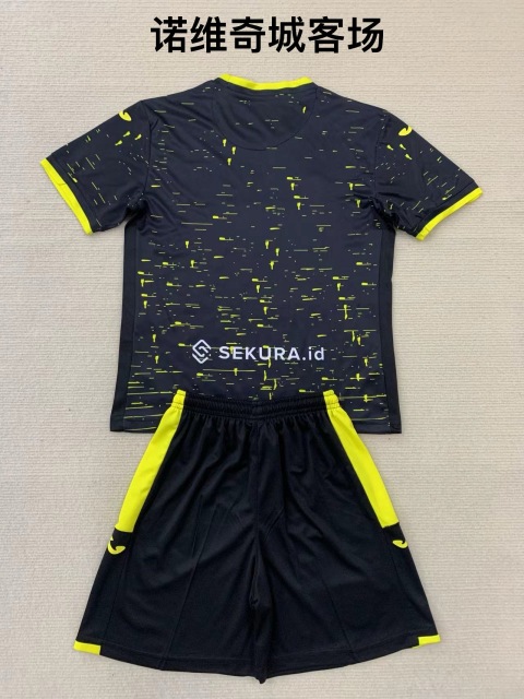 24-25 Norwich City away kids+adult set