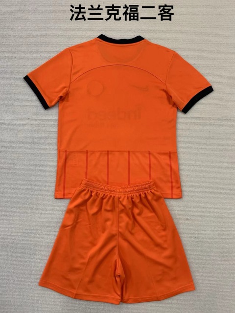 24-25 Frankfurt 2 away kids+adult set