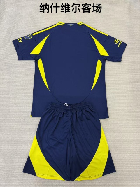 25-26 Nashville away kids+adult set