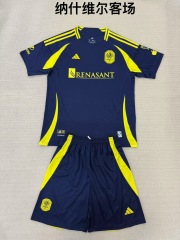 25-26 Nashville away kids+adult set