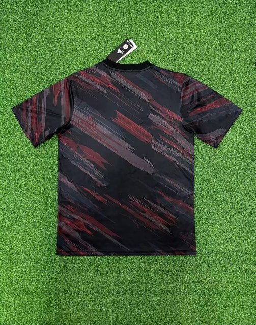 25-26 Bayern Red and Black Training Uniform