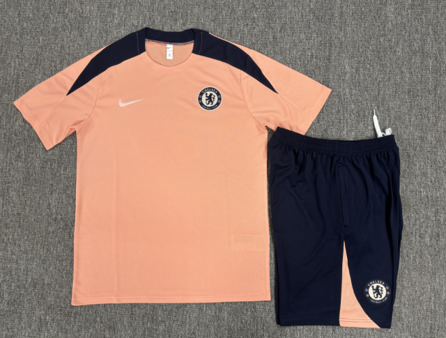 25-26 Short sleeved Chelsea Pink Kids+Adult Set