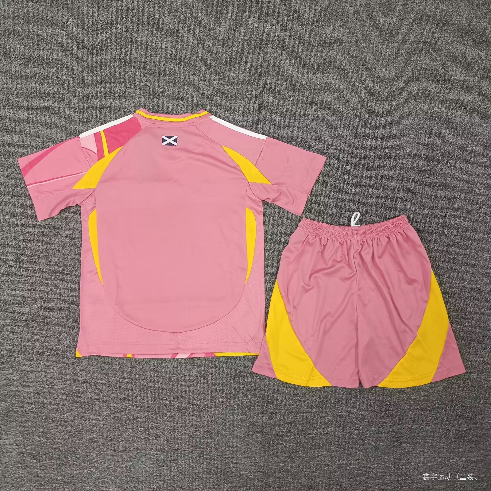 25-26 Scotland away kids+adult set