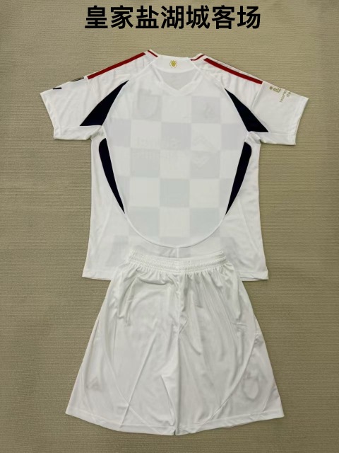 25-26 Royal Salt Lake City away kids+adult set